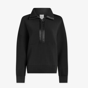 Varley Black Half-Zip Sweatshirt